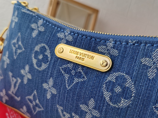 ルイヴィトンバッグ角部分ディテール